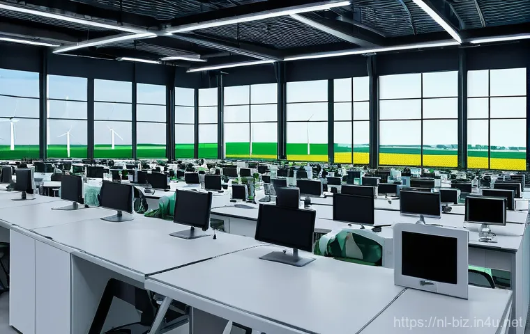 경영학 전공 과목 - **Prompt: "A vibrant and modern Dutch factory floor, meticulously clean and filled with natural ligh...