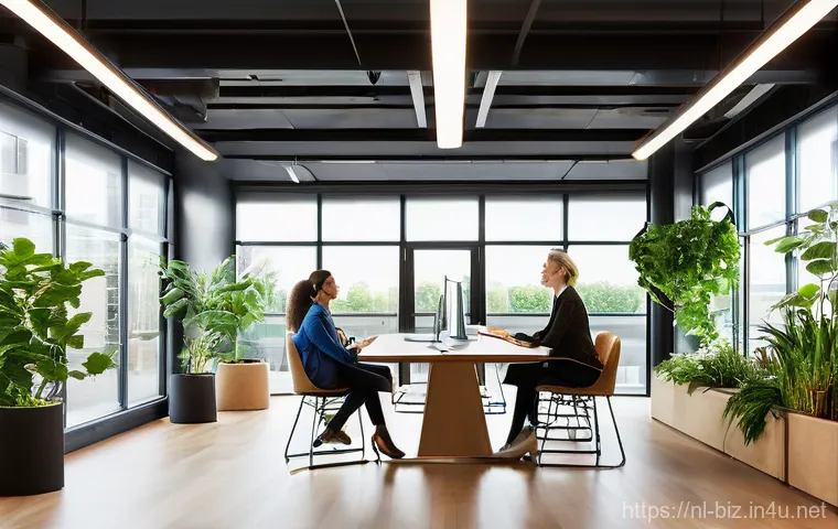 경영학 전공 과목 - **Prompt: "A diverse group of customers (including a young family with a baby in a clean diaper, all...