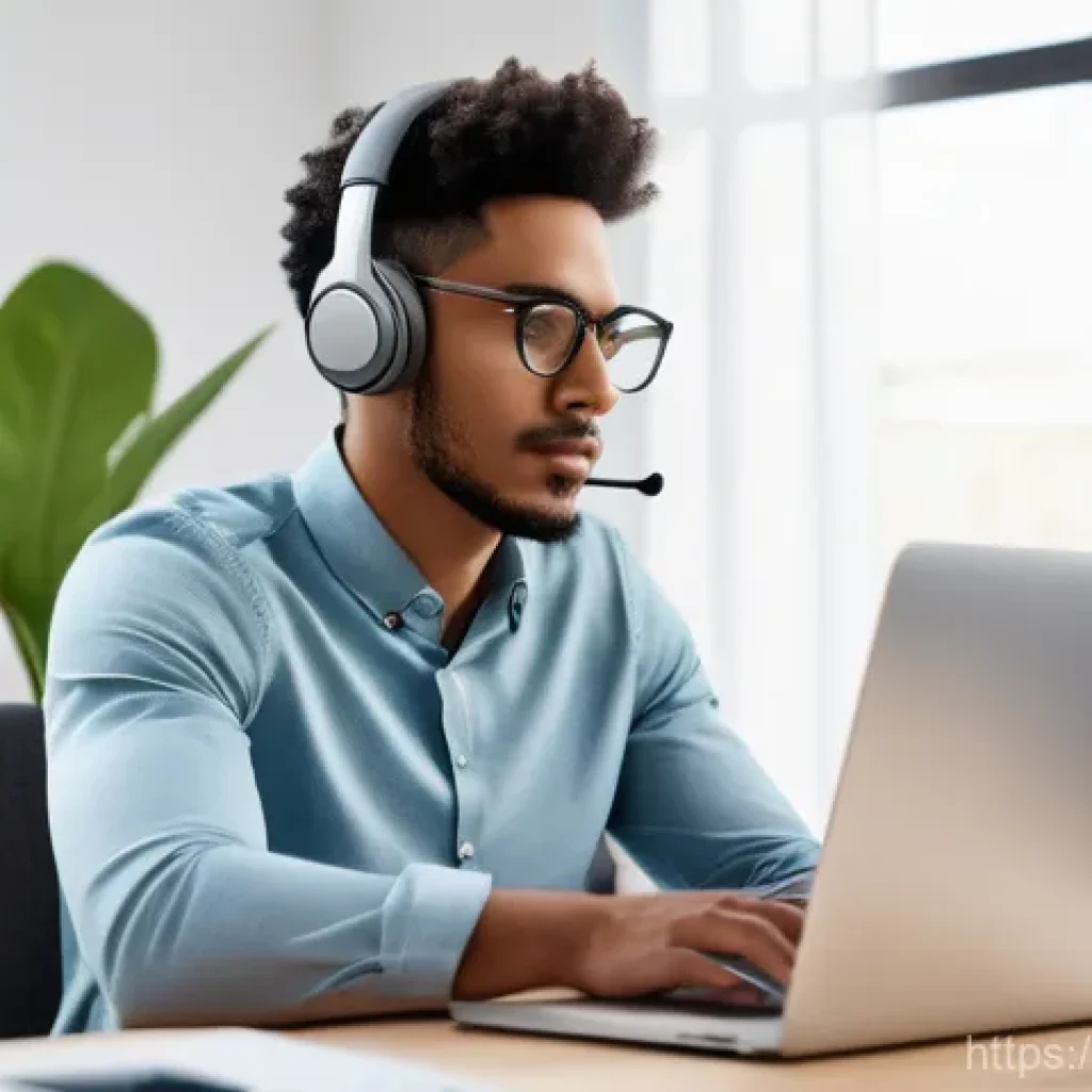 생산성 향상 - **"A professional, gender-neutral person (early 30s), wearing comfortable business casual attire, de...