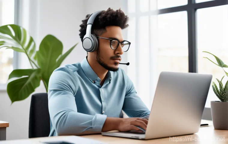 생산성 향상 - **"A professional, gender-neutral person (early 30s), wearing comfortable business casual attire, de...