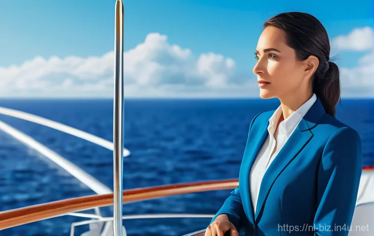 IT 프로젝트 관리 - **Prompt:** A professional project manager, a woman in her late 30s with a confident expression, sta...