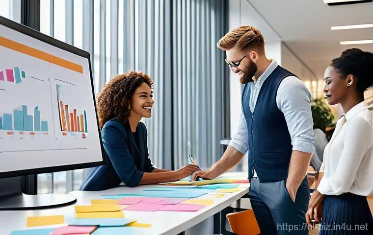 4차 산업혁명과 경영 - Prompt 1: Agile Innovation in a Modern Workspace**