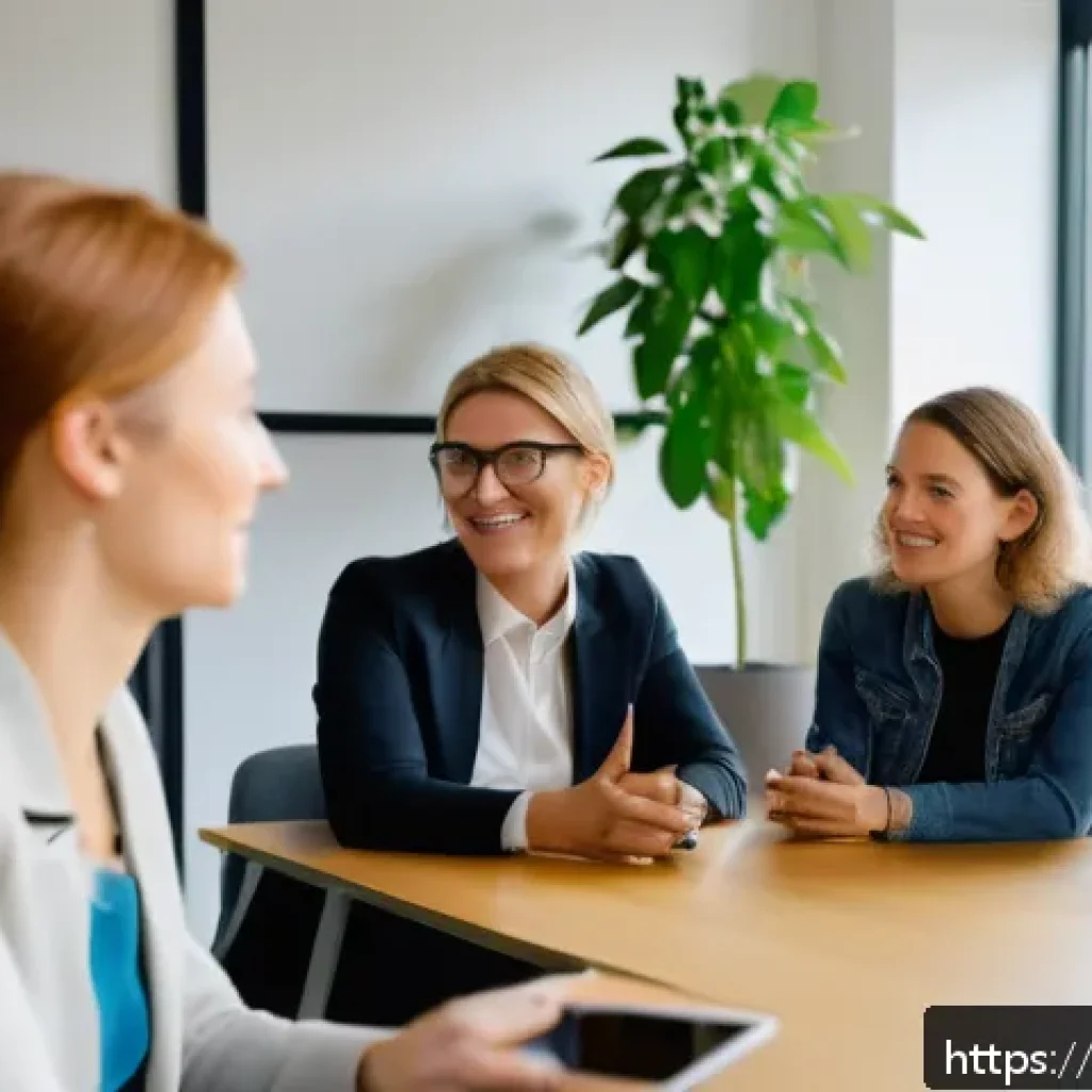 조직 리더십 - A diverse Dutch office team gathered around a conference table engaged in an empathetic leadership w...